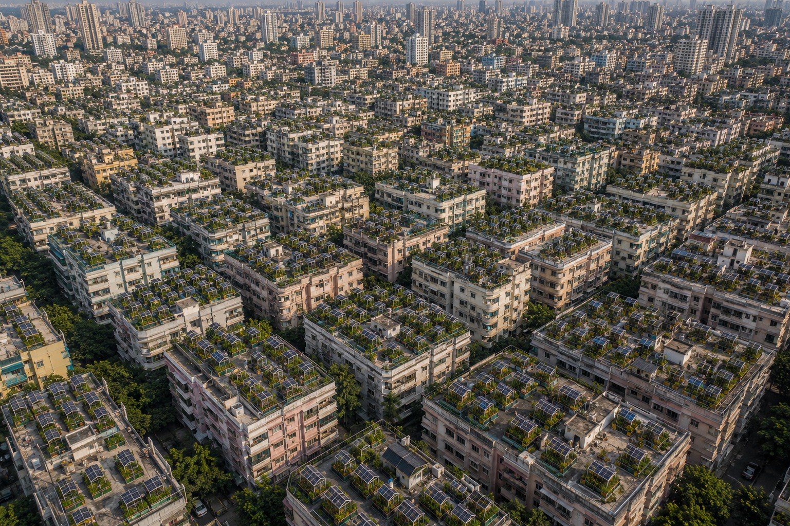 Hyperlocal urban farming network